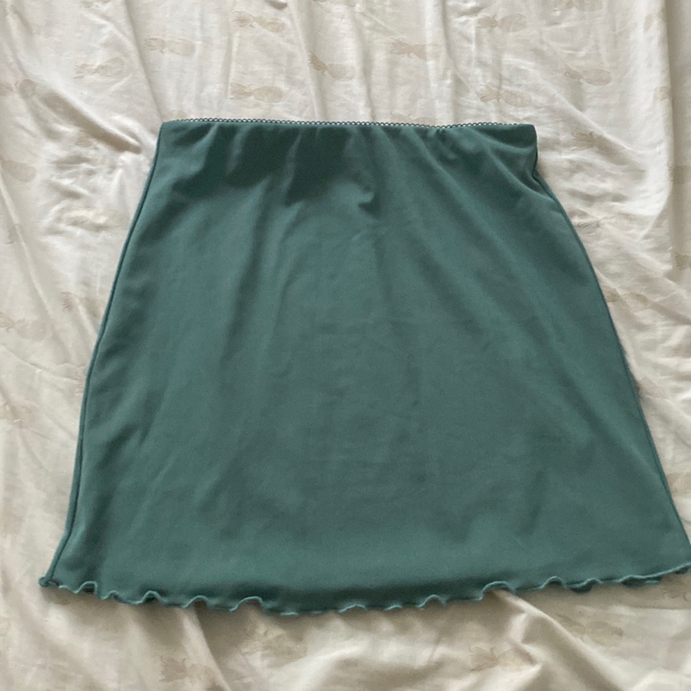 Forever 21 green skirt
